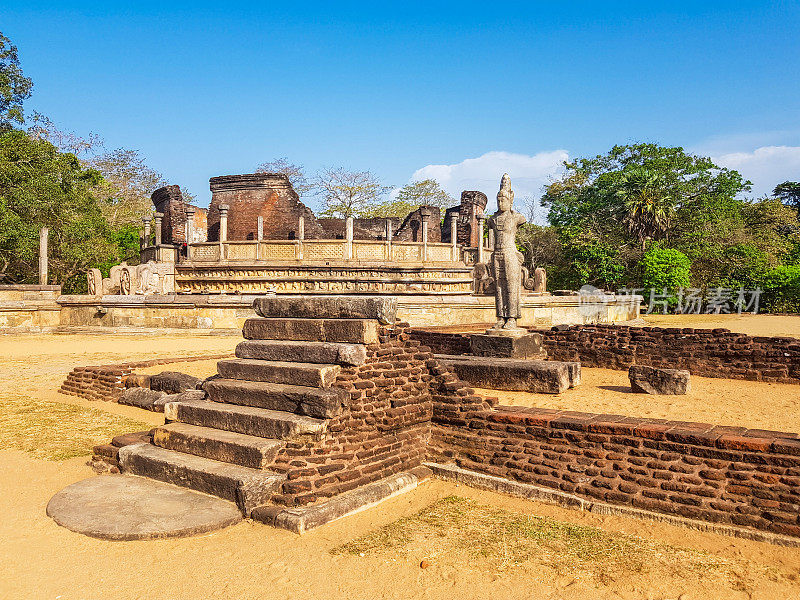 Polonnaruwa Vatadage修道院，斯里兰卡